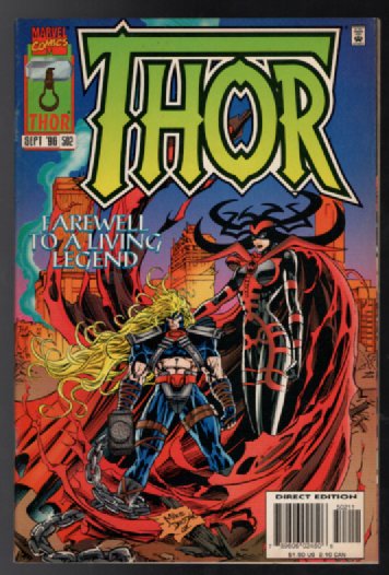 Thor #502 Last Issue